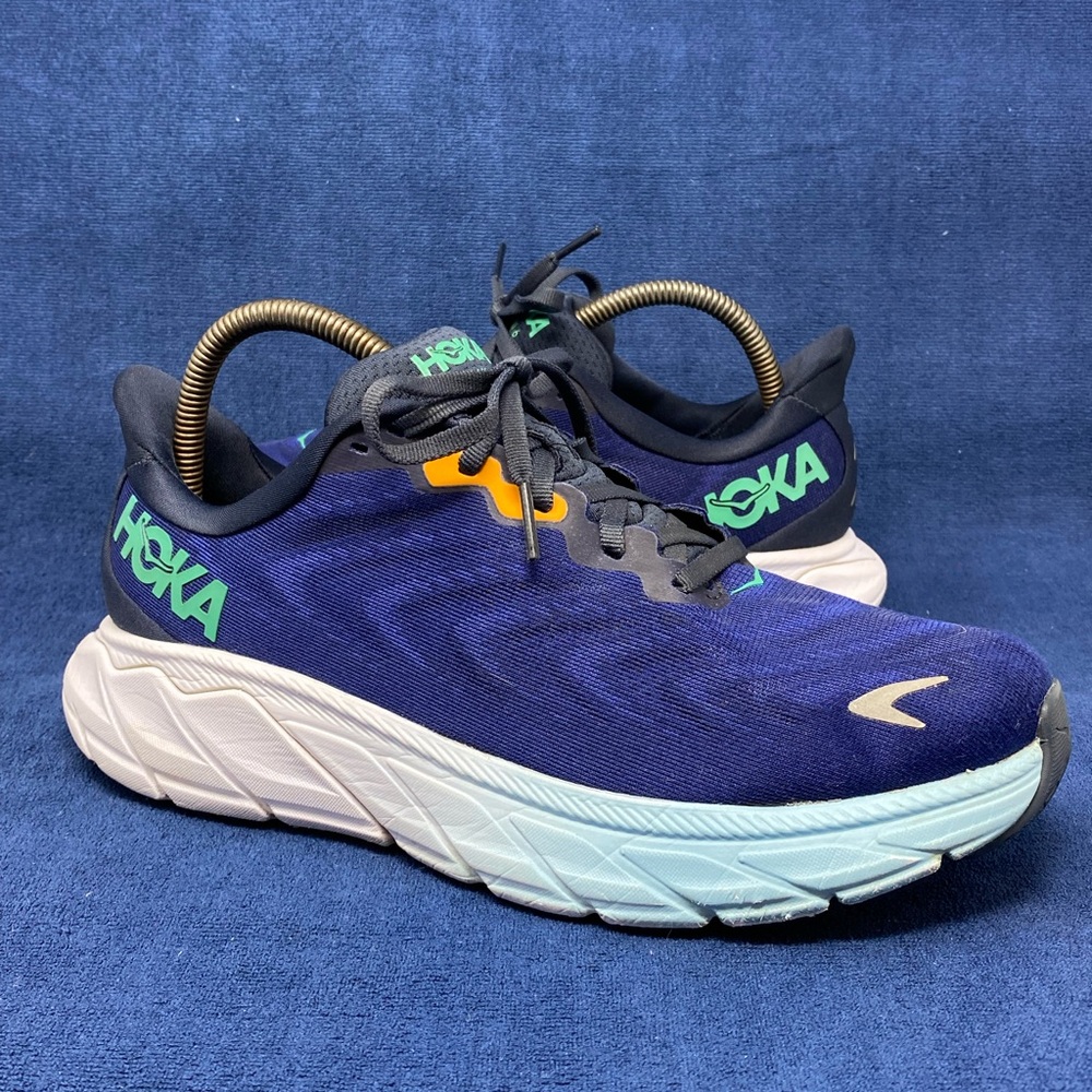 Hoka One One Womens Arahi 6 1123195 OSBB Blue Running Shoes Sneakers Size 9.5 B